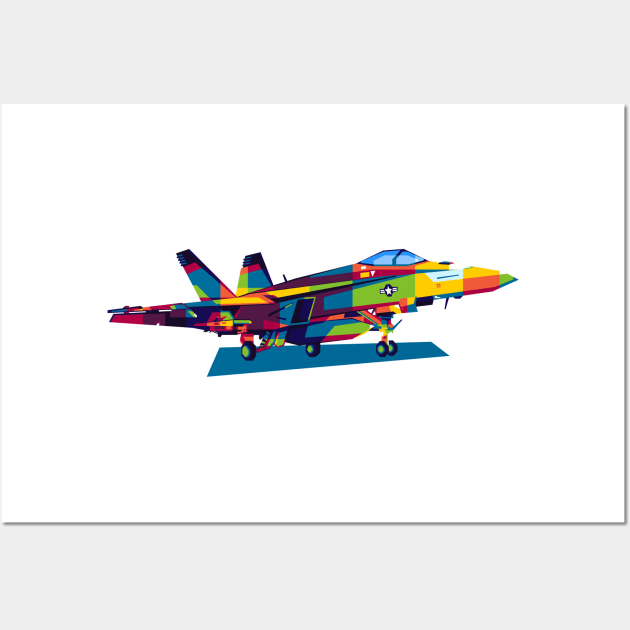 F/A-18 Super Hornet Wall Art by wpaprint